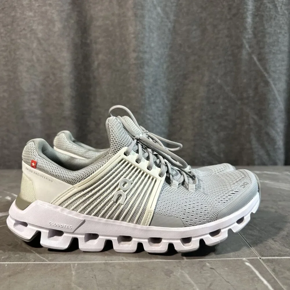 ON Cloudswift Running Sneakers Grey Glacier/White Women’s US 8 EU 39 B13